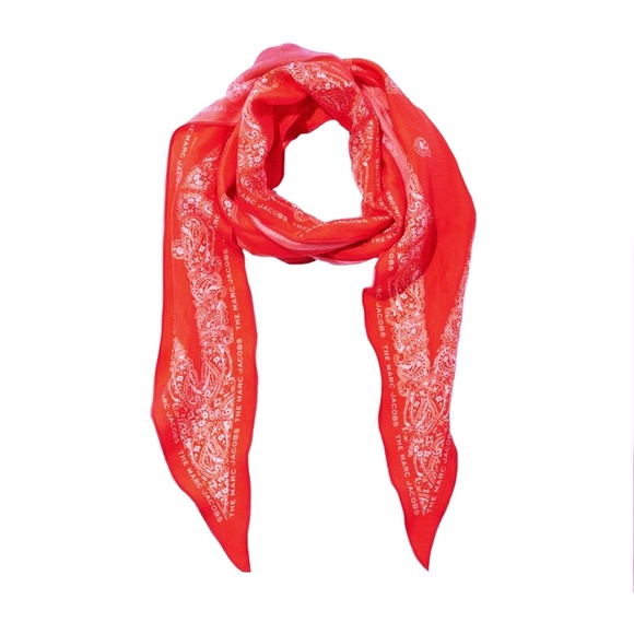 Mark Jacobs Paisley Bandana Scarf - Picture 1 of 5